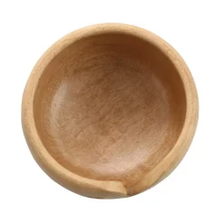 6 Pack: Mango Wood Yarn Bowl with Mother of Pearl by Loops & Threads™