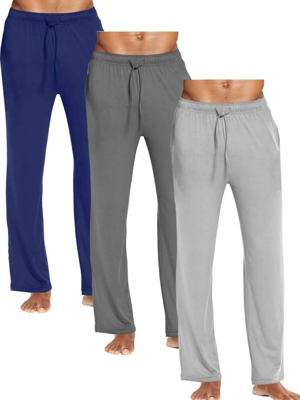 3-Pack Men's Classic Lounge Pants (Sizes, S-3XL)