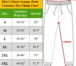 3-Pack Men's Classic Lounge Pants (Sizes, S-3XL)