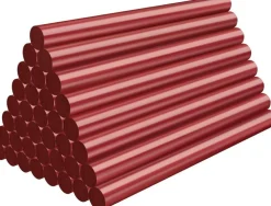 36 Pack Mini Red Hot Glue Sticks – 4 Inch x 0.27 Inch Colored EVA Hot Melt Adhesive Glue Sticks for Mini Glue Gun, Crafts, Wax Seal Stamps, DIY Projects, Repairs & Holiday Decorations