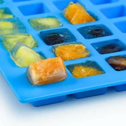 2 Pack Mini Silicone Molds for Hard Candy, Chocolate, Gummy, Caramel, Ganache, Ice Cubes (2)