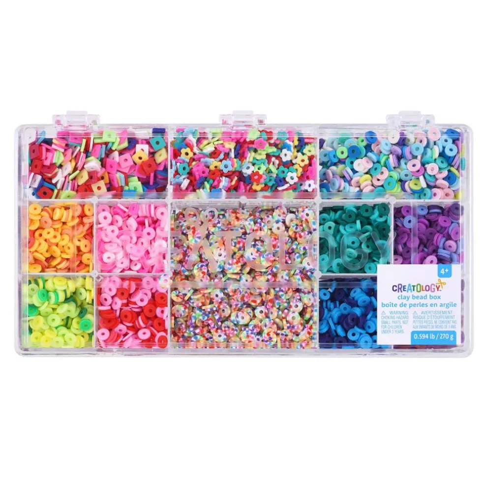 12 Pack: Mixed Clay Heishi Bead Box by Creatology™