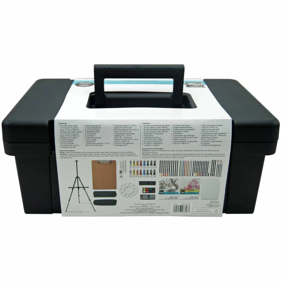6 Pack: Mixed Media Studio Easel Art Set by Artist's Loft™