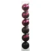 6 Pack 45mm Black Spiderweb Shatterproof Ball Ornaments by Ashland®