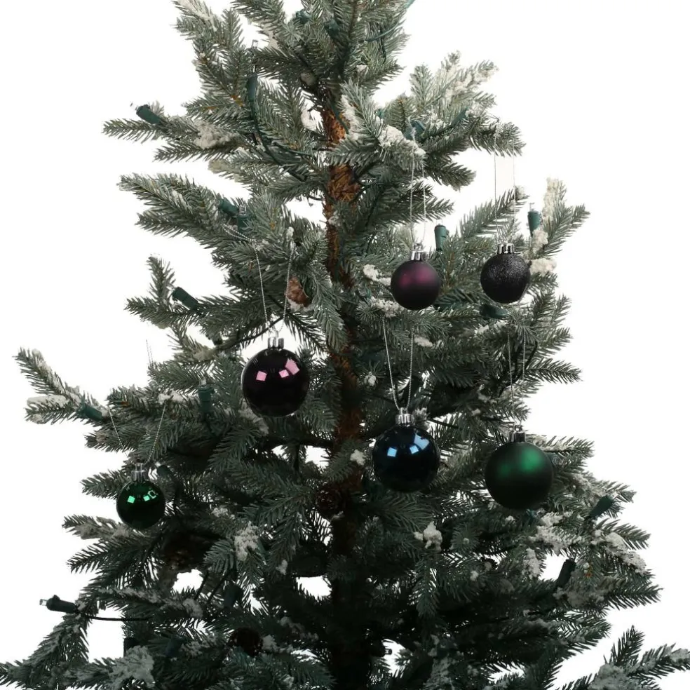 20 Pack 35mm & 48mm Dark Purple Halloween Ornaments by Ashland®