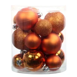 20 Pack 35mm & 48mm Orange Halloween Ornaments by Ashland®