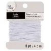 24 Pack: 1mm White Stringing Elastic Cord by Bead Landing™