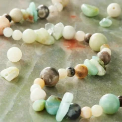 6 Pack: Multicolor Amazonite Beads Value Pack by Bead Landing™