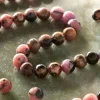 9 Pack:  Multicolor Rhodonite Round Beads, 6mm by Bead Landing™