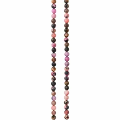 9 Pack:  Multicolor Rhodonite Round Beads, 6mm by Bead Landing™
