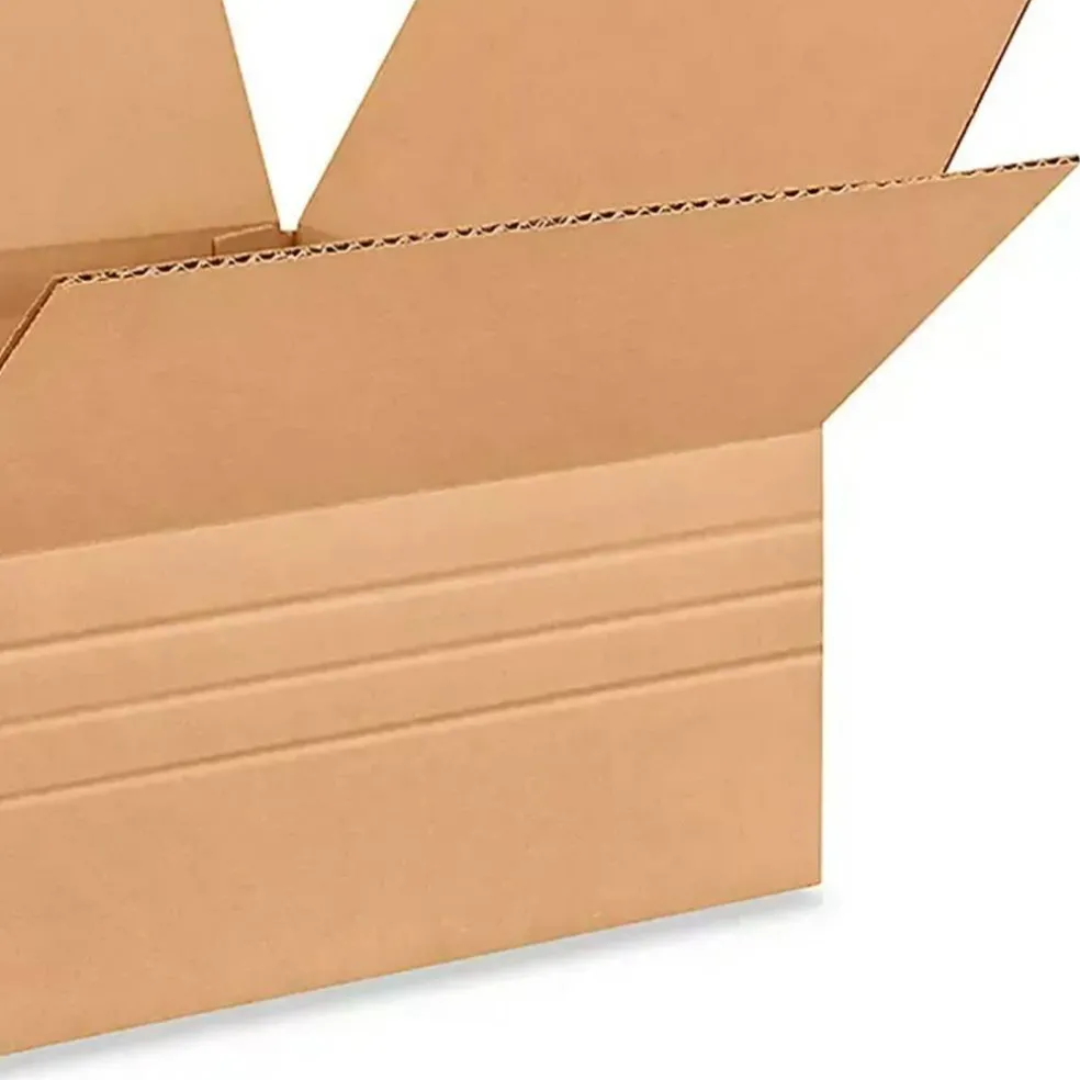 25 Pack Multi Depth Corrugated Cardboard Boxes for Shipping Packing and Storage 14 x 14 x 6 inch
