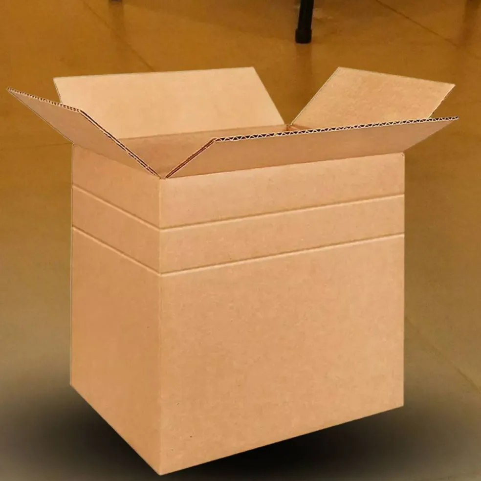 25 Pack Multi Depth Heavy Duty Corrugated Mailing Cartons 11 1⁄4 x 8 3⁄4 x 12 Inch