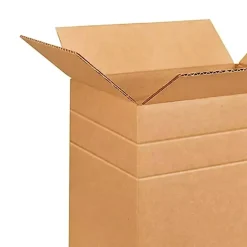 25 Pack Multi Depth Heavy Duty Corrugated Mailing Cartons 11 1⁄4 x 8 3⁄4 x 12 Inch