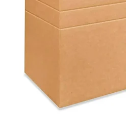 25 Pack Multi Depth Heavy Duty Corrugated Mailing Cartons 11 1⁄4 x 8 3⁄4 x 12 Inch