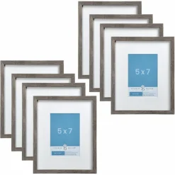 8 Pack: Narrow Belmont Frame with Mat by Studio Décor®