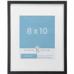 8 Pack: Narrow Belmont Frame with Mat by Studio Décor®