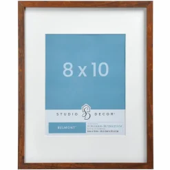 8 Pack: Narrow Belmont Frame with Mat by Studio Décor®