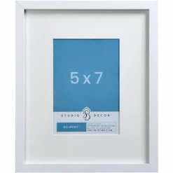 8 Pack: Narrow Belmont Frame with Mat by Studio Décor®