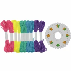 12 Pack: Neon Friendship Bracelet Kit by Creatology™