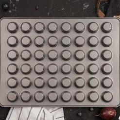 4 Pack: Non-Stick 48-Cavity Mini Muffin Pan by Celebrate It®
