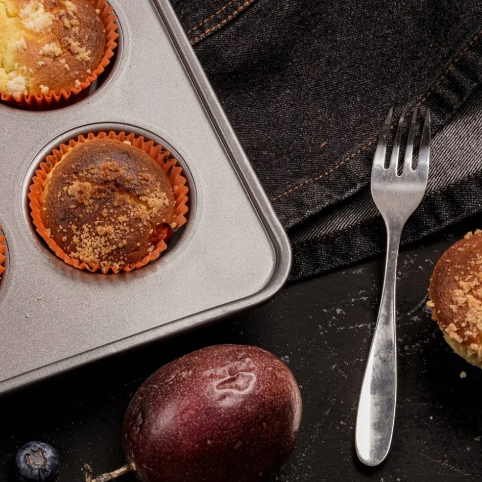 8 Pack: Non-Stick 24-Cavity Muffin Pan by Makery®