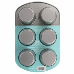 6 Pack: Non-Stick Jumbo Muffin Pan by Celebrate It®