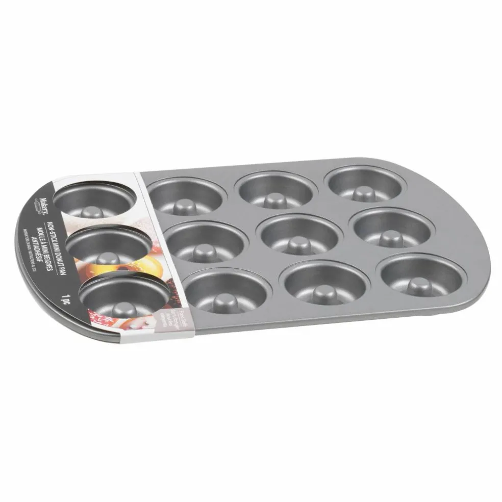 6 Pack: Non-Stick Mini Donut Pan by Makery®