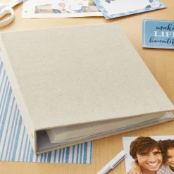 6 Pack: Oat Photo Album with Magnetic Pages by Recollections™