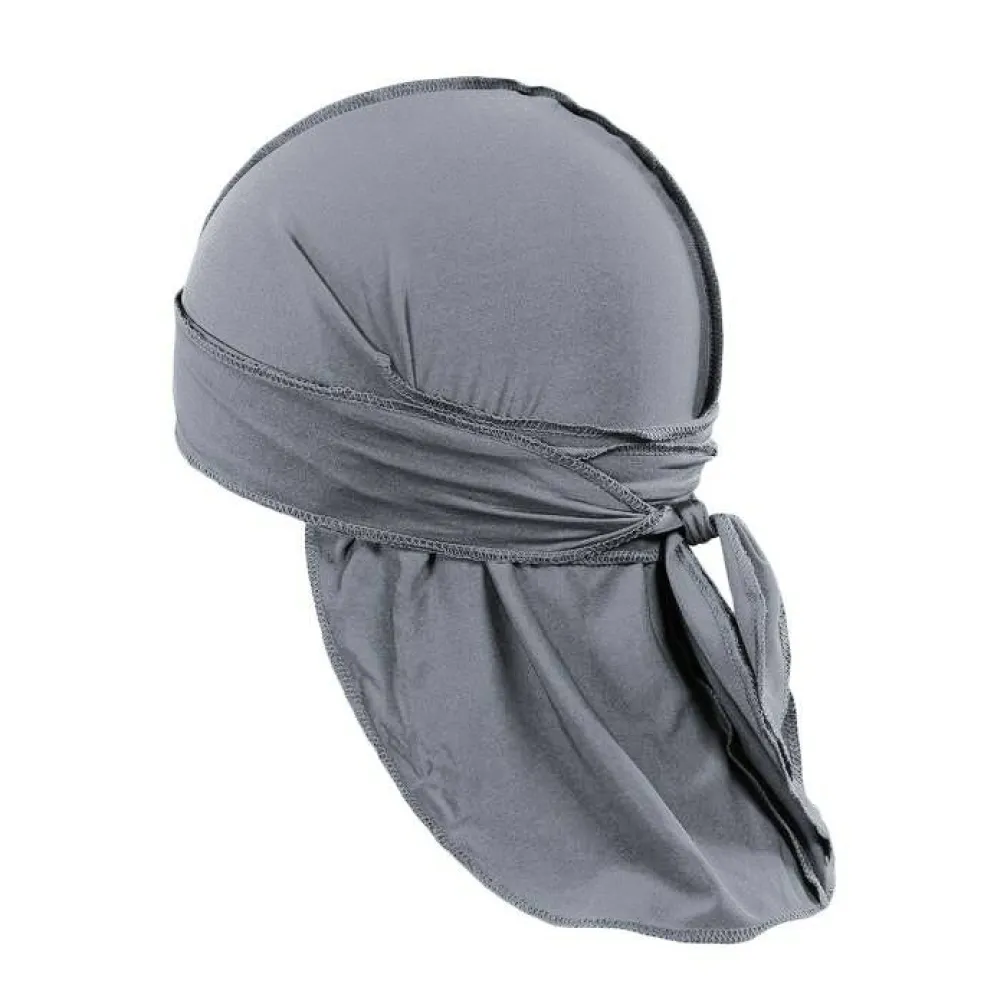 Pack of 3 Durags Headwrap for Men Waves Headscarf Bandana Doo Rag Tail