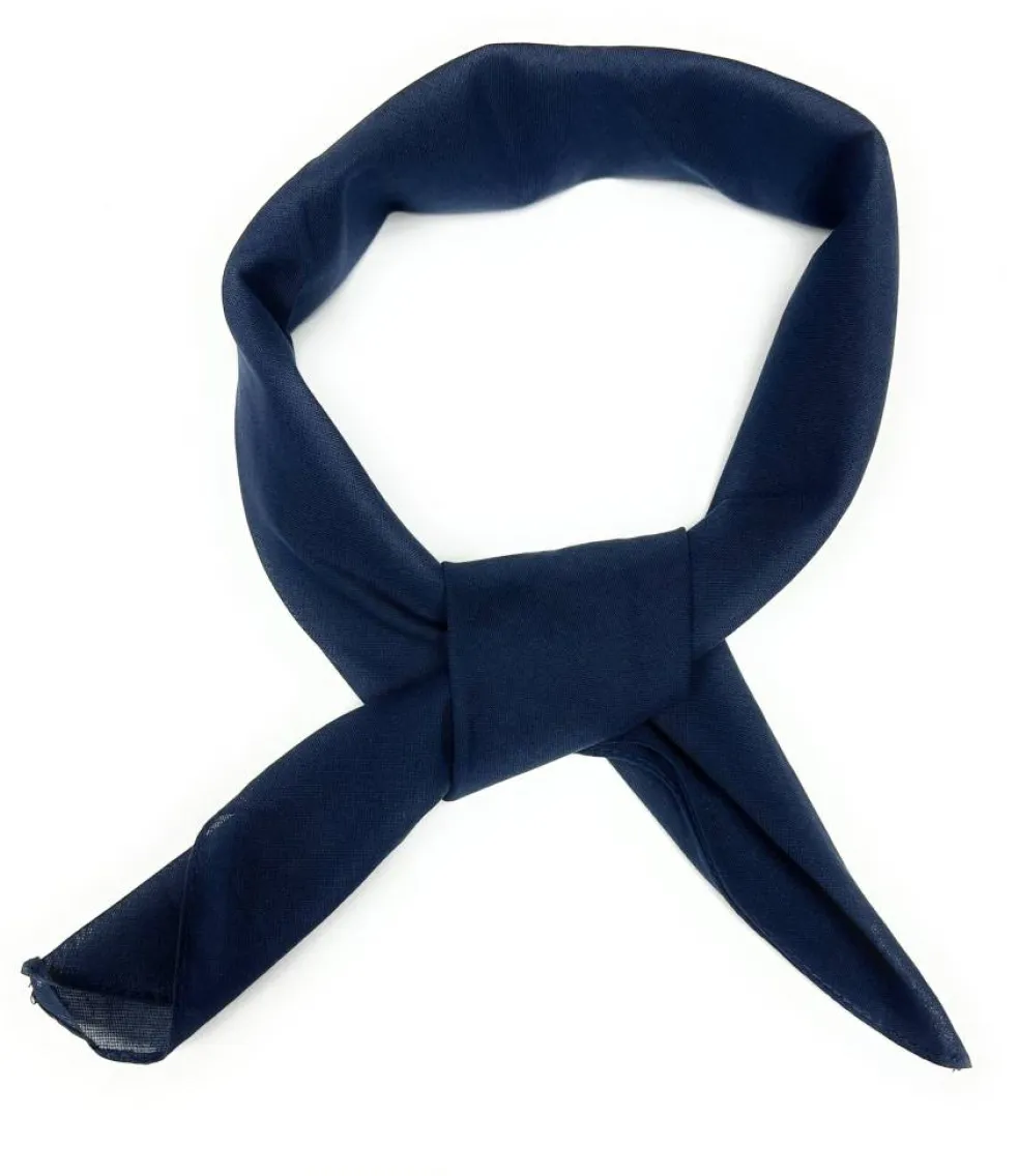 Pack of 9 Plain Cotton Scarves 27 in by 27 in Head Scarf
