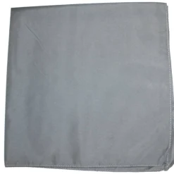 Pack of 100 Solid 100% Cotton Unisex Bandanas - Bulk Wholesale