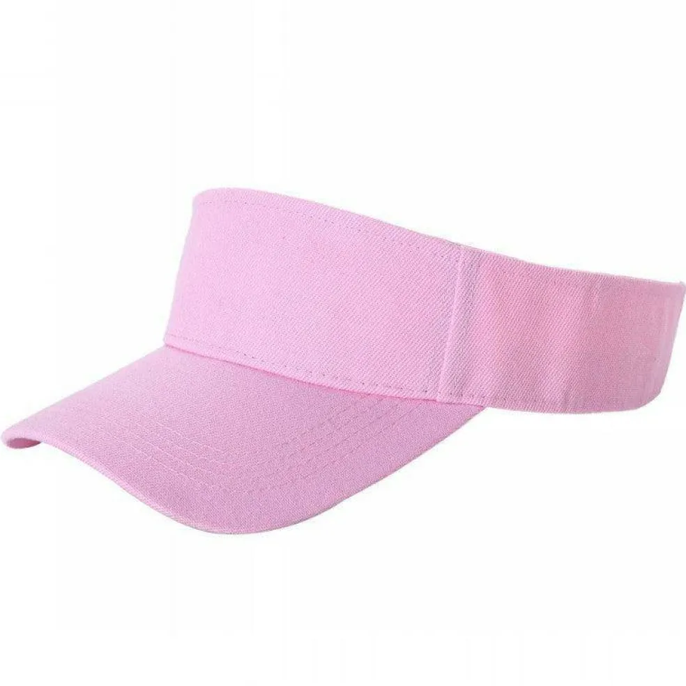 Pack of 12 Sun Visor Adjustable Cap Hat Athletic Wear Free Shipping