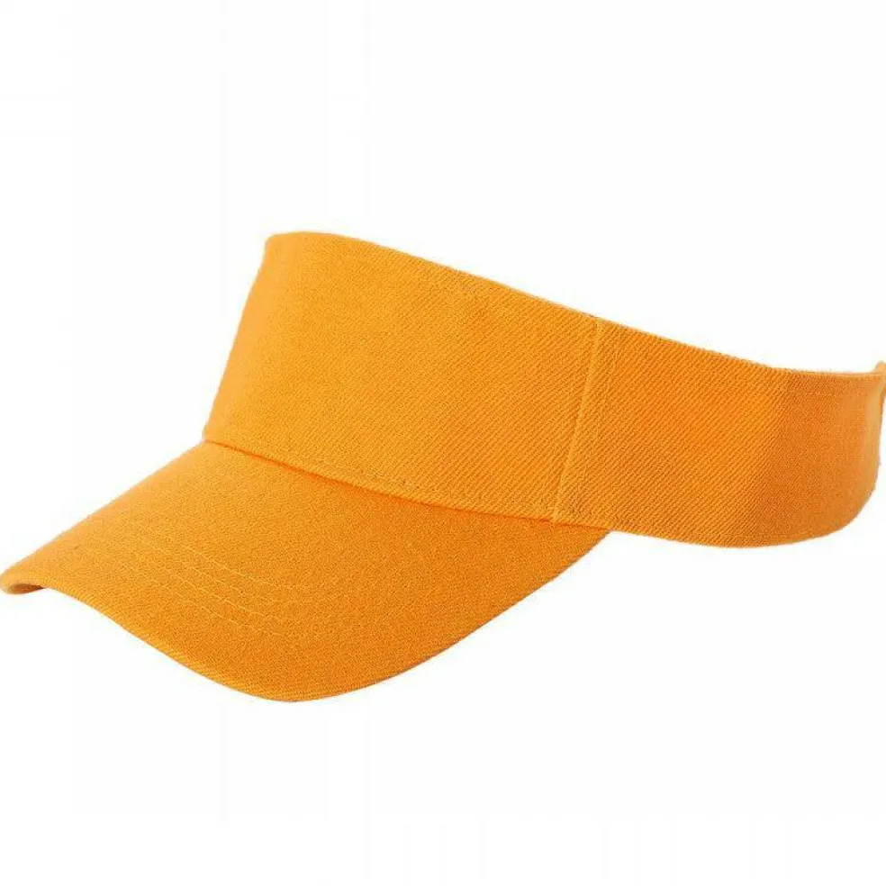 Pack of 12 Sun Visor Adjustable Cap Hat Athletic Wear Free Shipping