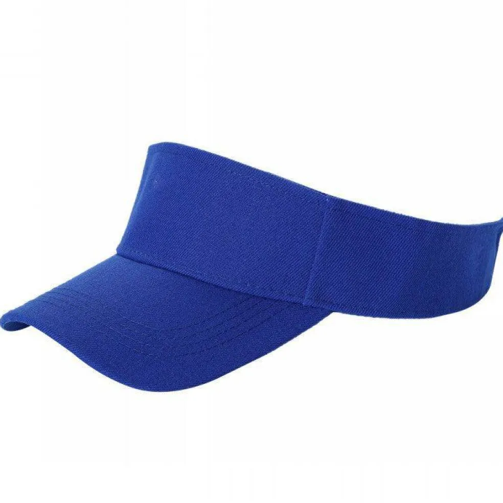 Pack of 12 Sun Visor Adjustable Cap Hat Athletic Wear Free Shipping