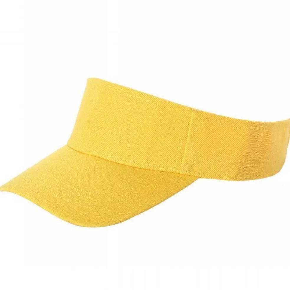 Pack of 12 Sun Visor Adjustable Cap Hat Athletic Wear Free Shipping