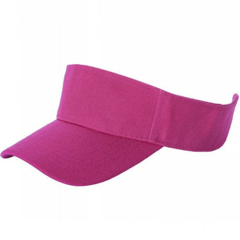 Pack of 12 Sun Visor Adjustable Cap Hat Athletic Wear Free Shipping