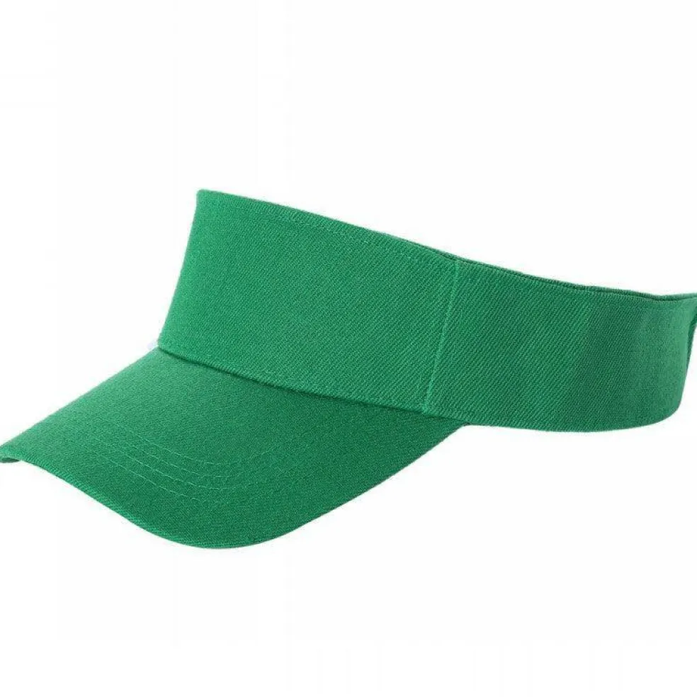 Pack of 12 Sun Visor Adjustable Cap Hat Athletic Wear Free Shipping