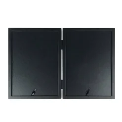 12 Pack: 2 Opening Black 5" x 7" Hinged Frame, Simply Essentials™ by Studio Décor®