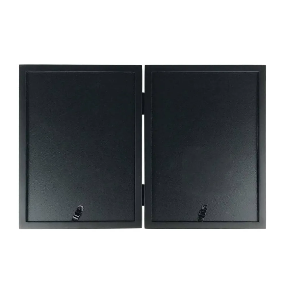 12 Pack: 2 Opening Black 5" x 7" Hinged Frame, Simply Essentials™ by Studio Décor®