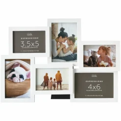 12 Pack: 6 Opening White Collage Frame, Expressions™ by Studio Décor®