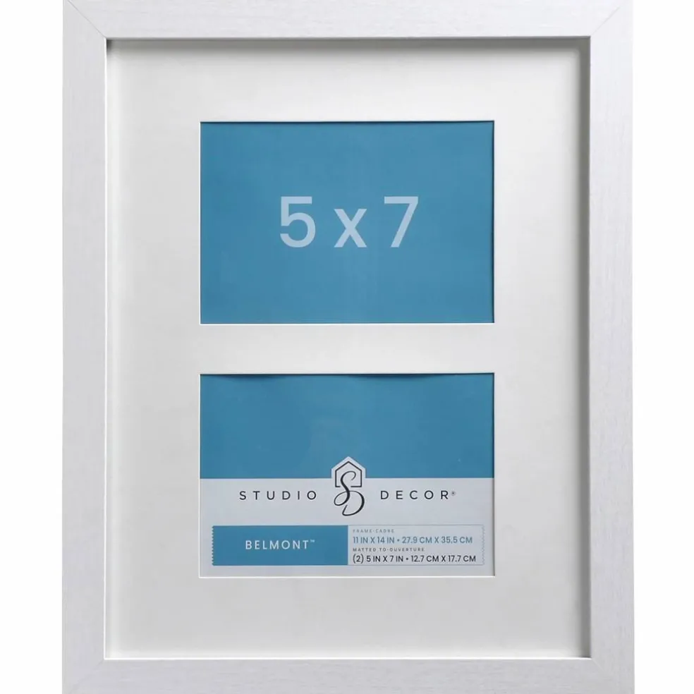 6 Pack: 2 Opening 5" x 7" Belmont Frame by Studio Décor®