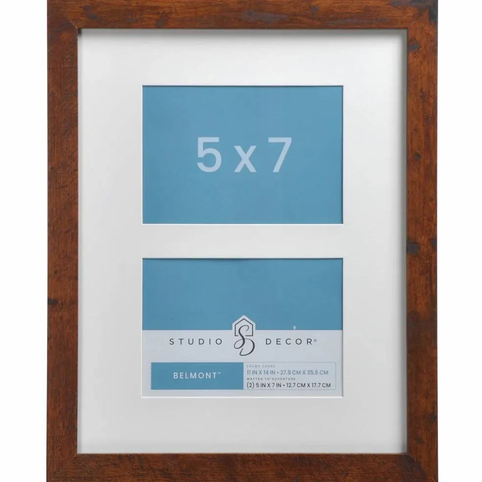 6 Pack: 2 Opening 5" x 7" Belmont Frame by Studio Décor®