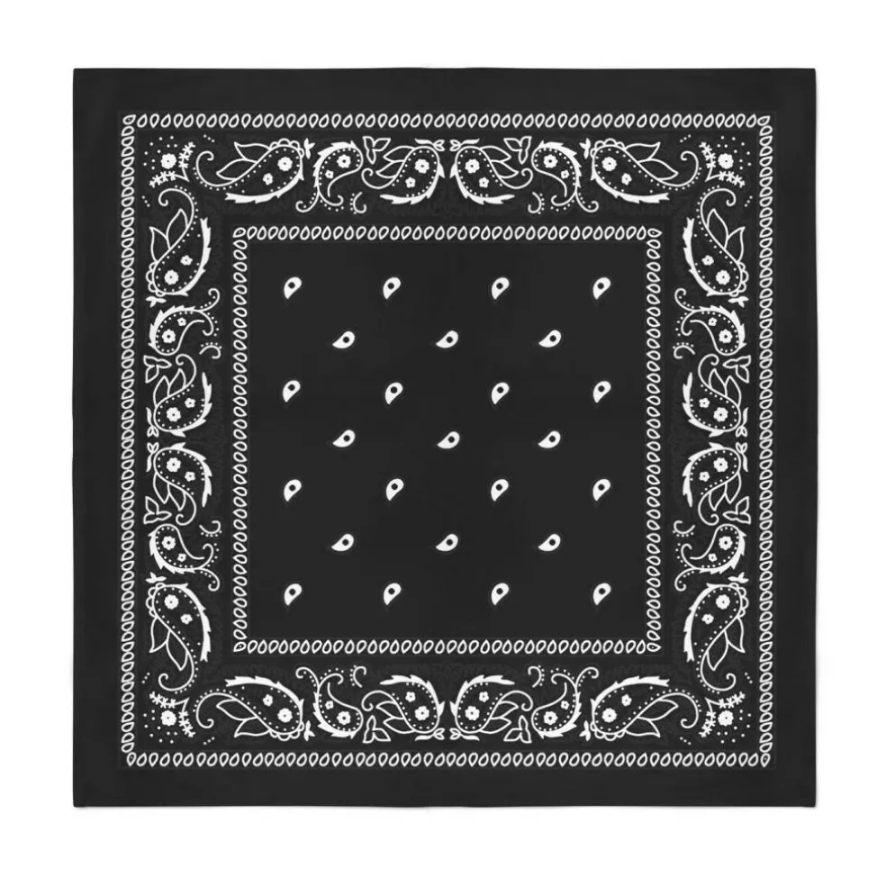 12-Pack Paisley 100% Cotton Double Sided Bandanas