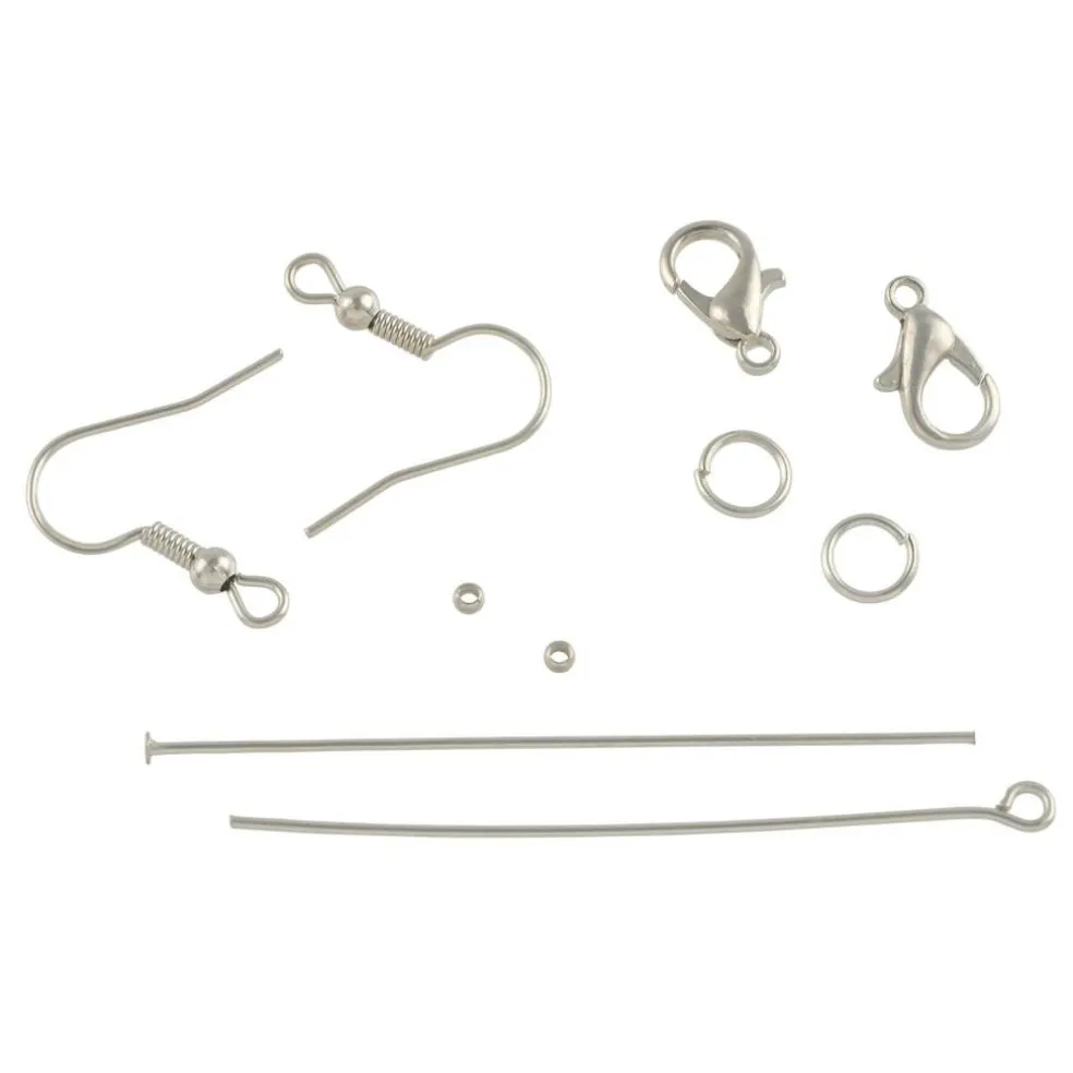 12 Pack: 100 Piece Assorted Finding Kit by Bead Landing™