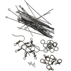 12 Pack: 100 Piece Assorted Finding Kit by Bead Landing™