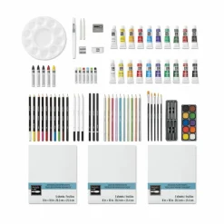 6 Pack: 100 Piece Mixed Media Art Set by Artist's Loft™