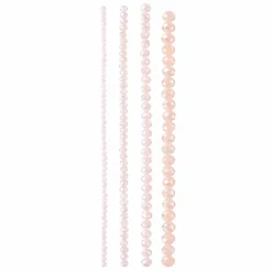 12 Pack: Pink Aurora Borealis Faceted Glass Round Beads by Bead Landing™