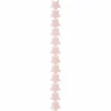 12 Pack: Pink Clear Aurora Borealis Glass Star Beads, 12mm by Bead Landing™
