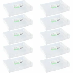 10 Pack: Plastic Photo Case by Simply Tidy™