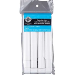 12 Pack: Plastic Snap Frame by Loops & Threads™
